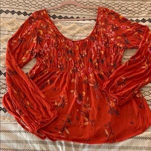 Free people size large top